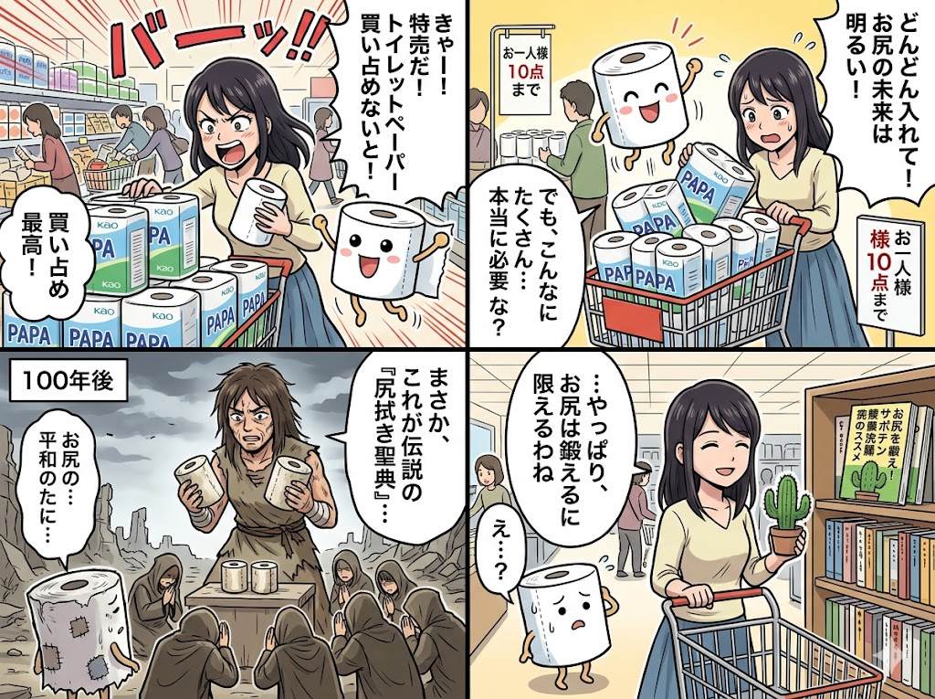 花王値上げ！100年後の紙事情：お尻の未来を憂うコンシェルジュの呟き