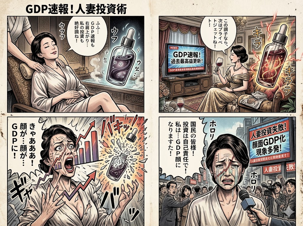 GDP速報！人妻投資術