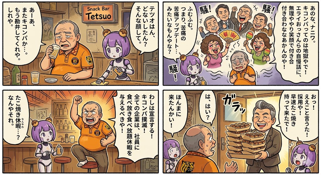キコンパって、ほんまにアカンわ！〜おっちゃんのぼやき節〜