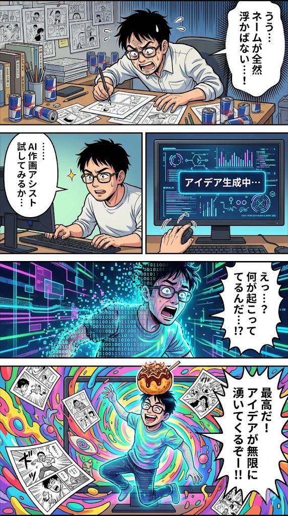 AI作画！漫画家アシスト術