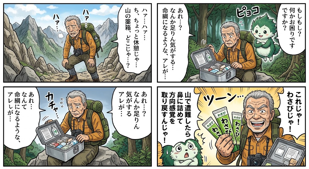 山の薬箱、命綱のはずが…！おっちゃんの山岳医療事件簿