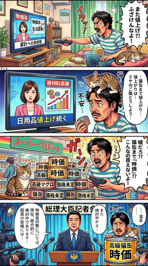 首相議連！物価高スルーか？