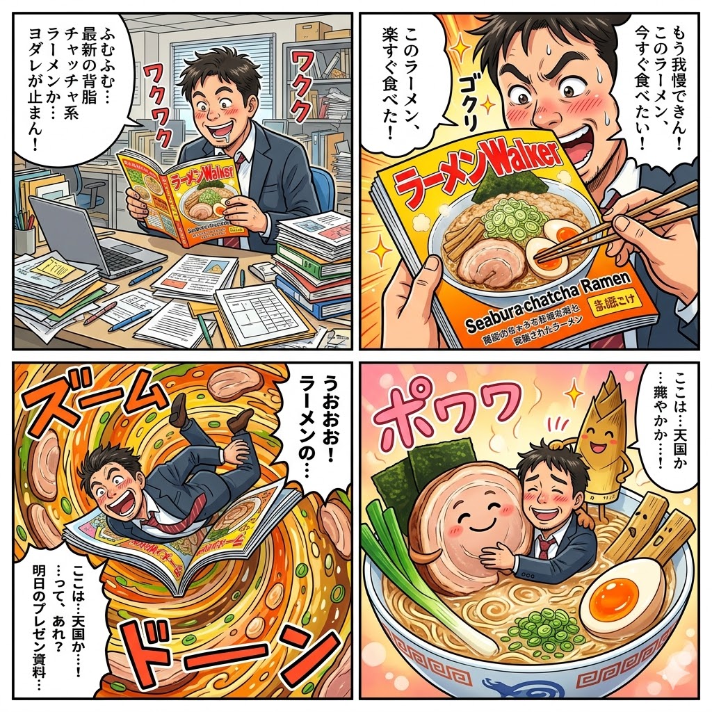パト怠慢読書…食い倒れ!?