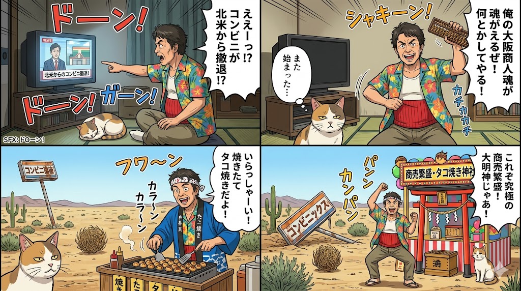 セブン北米撤退！？ほな、浪速商人魂で立て直したる！