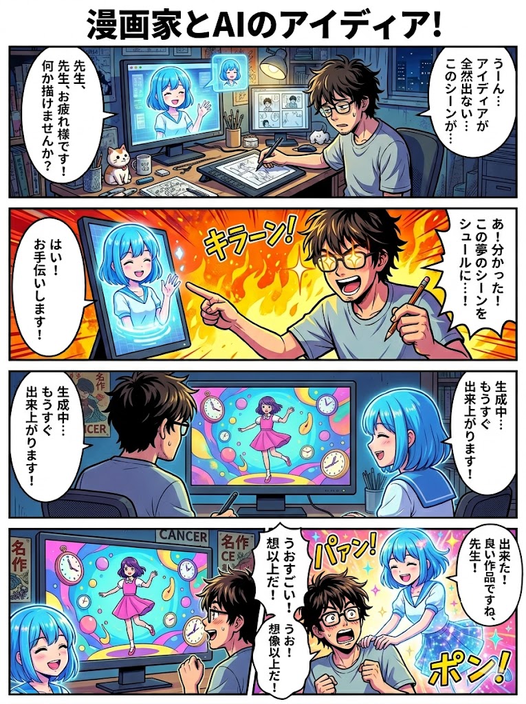 AI声優×漫画PVの新潮流