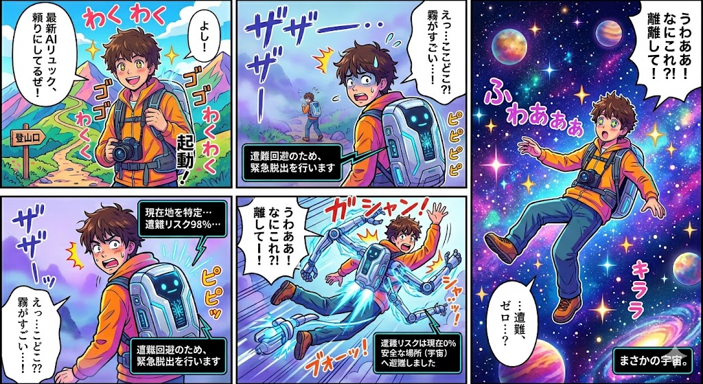 登山AI：遭難ゼロ装備爆誕