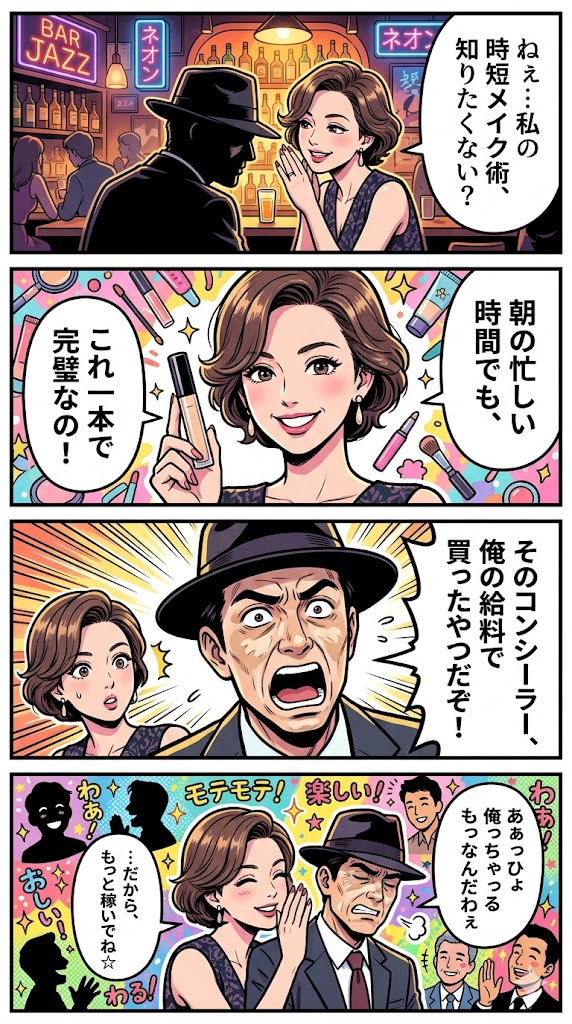 40代、時短メイク不倫!?
