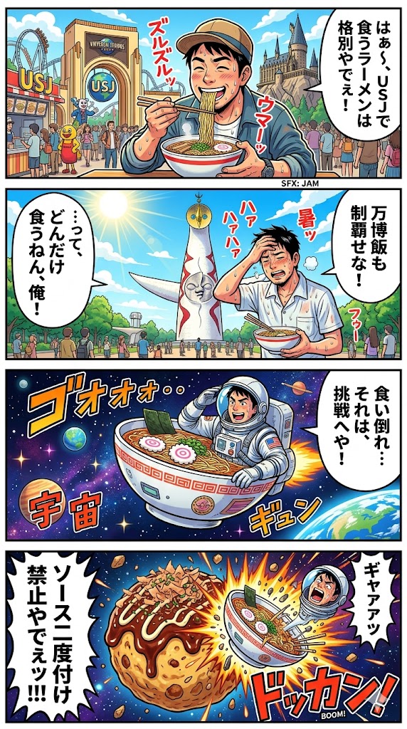 万博飯×USJ！食い倒れ進化論