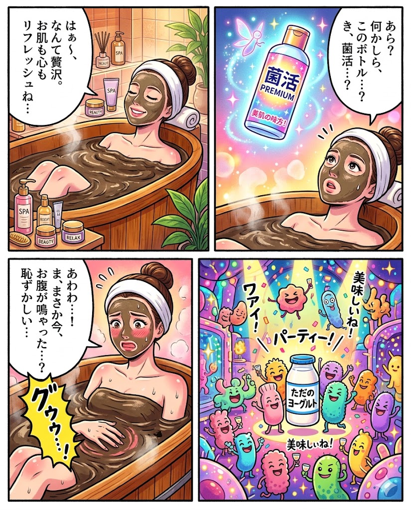 腸活コスメ！40代の秘密兵器