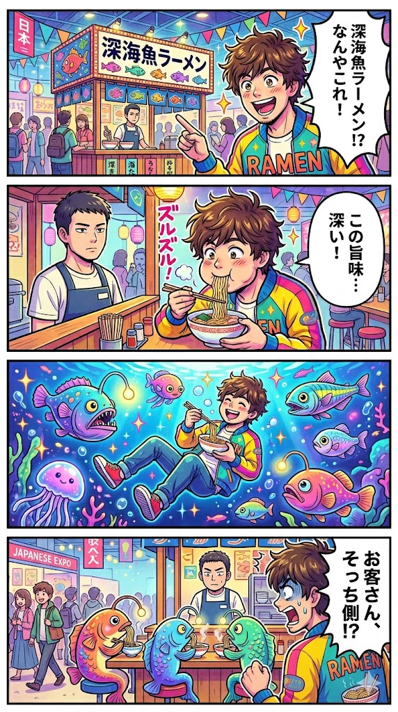 万博グルメ×深海魚!? ど肝抜く味、見つけたで！