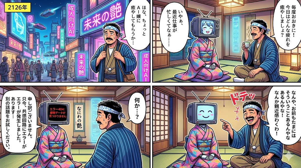 風俗AI化！百年後の艶夜