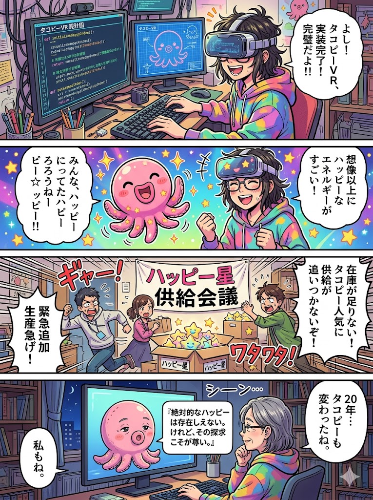 タコピー、3年後VR舞台化！
