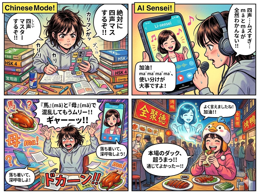 AI中国語学習、頂点へ！