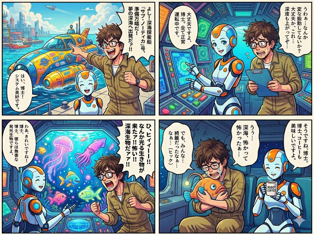 人型ロボ×深海探査!?