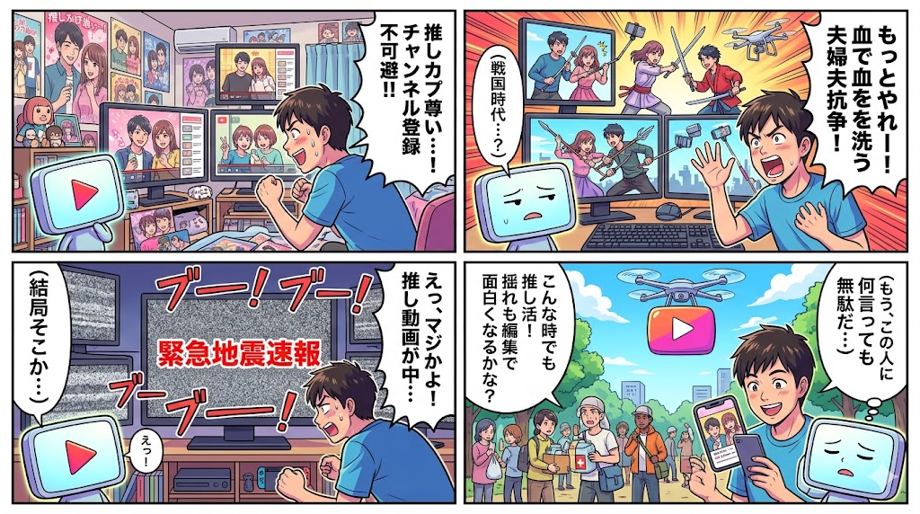 夫婦YouTuber戦国時代!