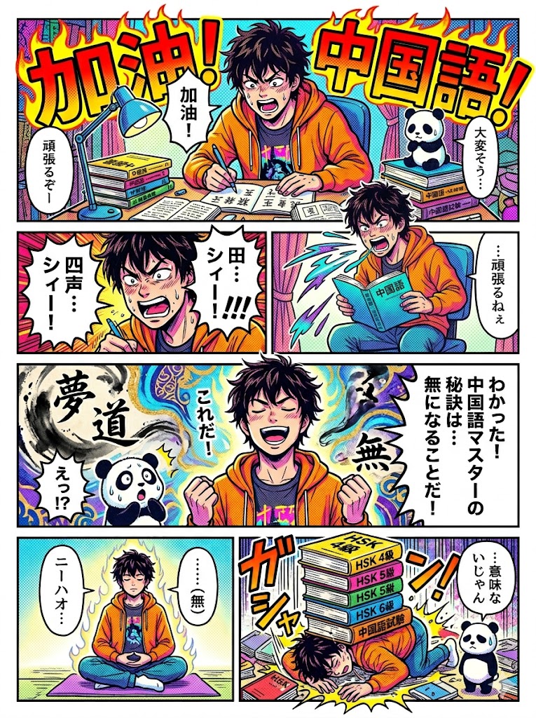 爆速中国語！挫折回避術