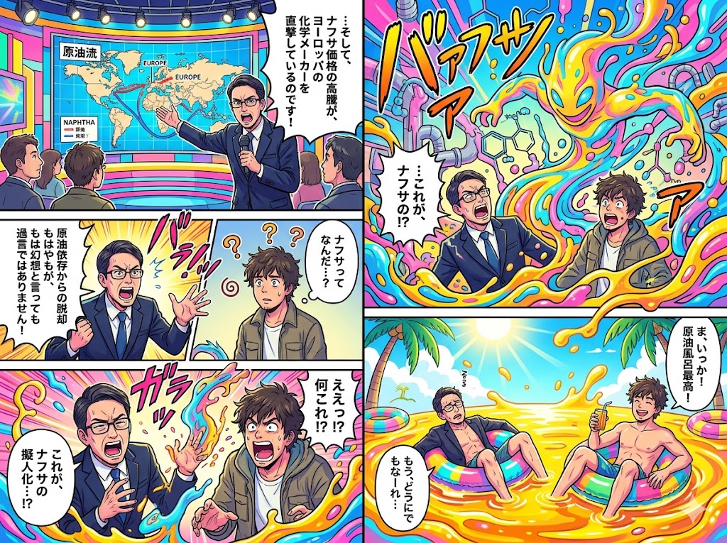 原油依存からの脱却は幻想か?ナフサ価格高騰による欧州化学メーカーの悲鳴