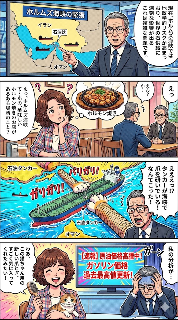 海上交通の要衝・ホルムズ海峡の緊張がもたらす世界のエネルギー安全保障リスク