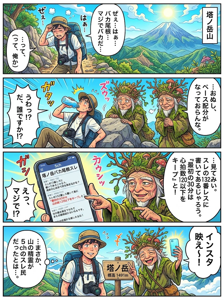5ch登山スレ】塔ノ岳のバカ尾根で挫折しないためのペース配分と秘密の休憩ポイント