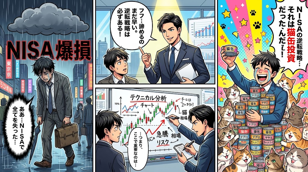 NISA爆損からの逆転戦略