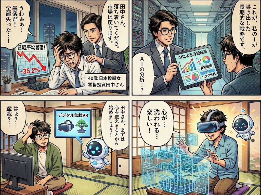 NISA爆損→AI救済!?再起戦略