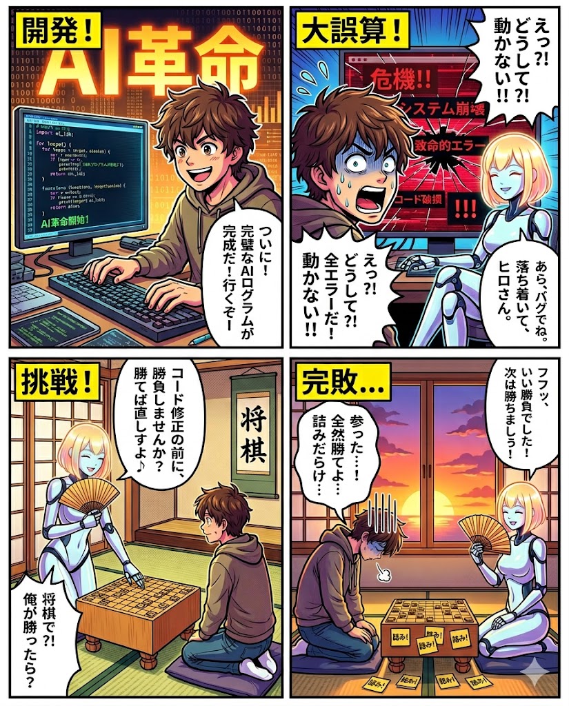 ChatGPT無双、終焉？
