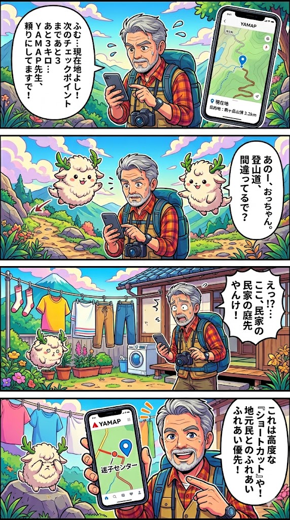 YAMAP「裏」活用術:おっちゃん流、地図読みの奥義伝授や!