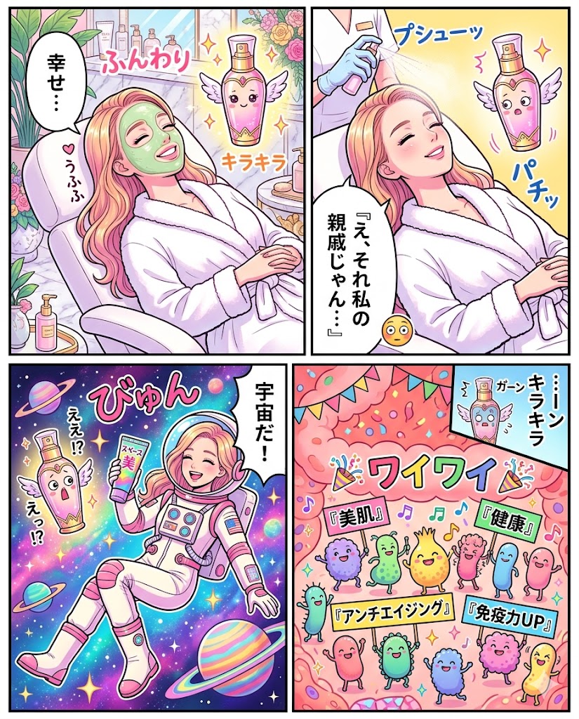 腸活×宇宙食!? 美人妻の秘密