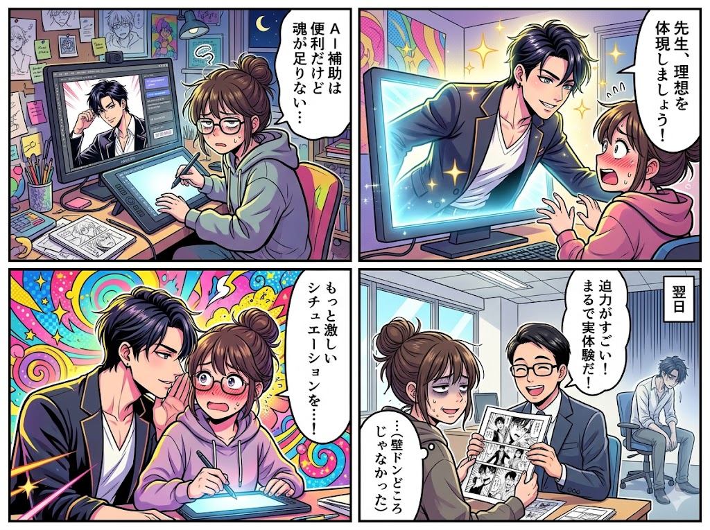 BL漫画、AIで劇的進化！？