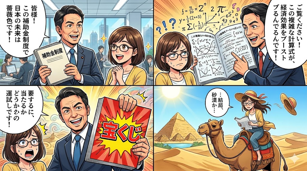 補助金制度、裏の死角