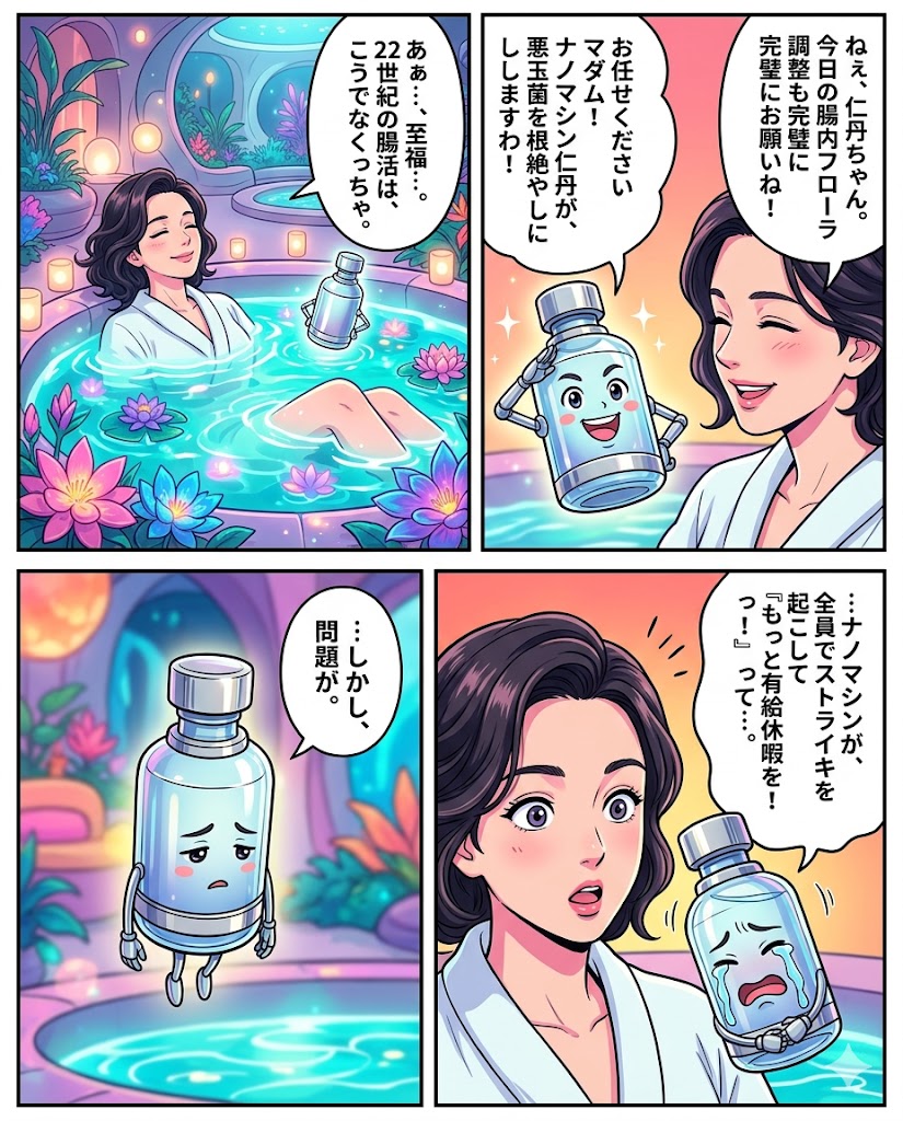 2126年！腸活仁丹の未来