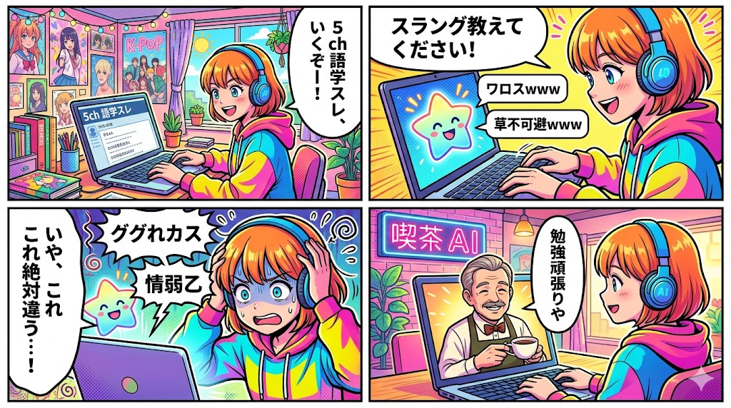 AIで5ch語学学習を爆速化