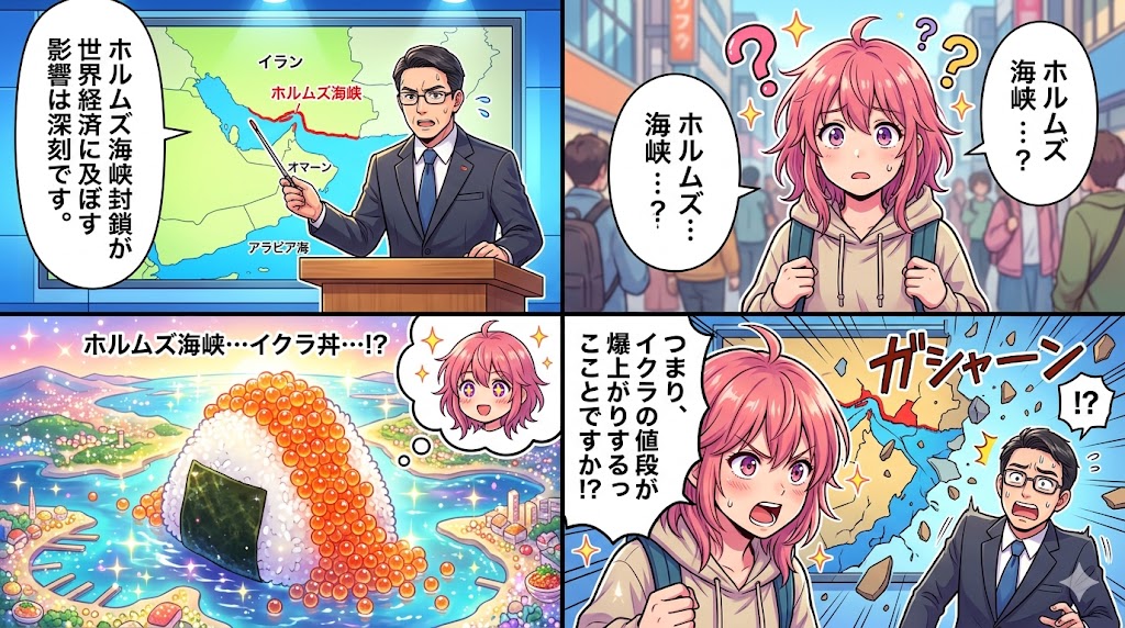 ホルムズ海峡封鎖の連鎖