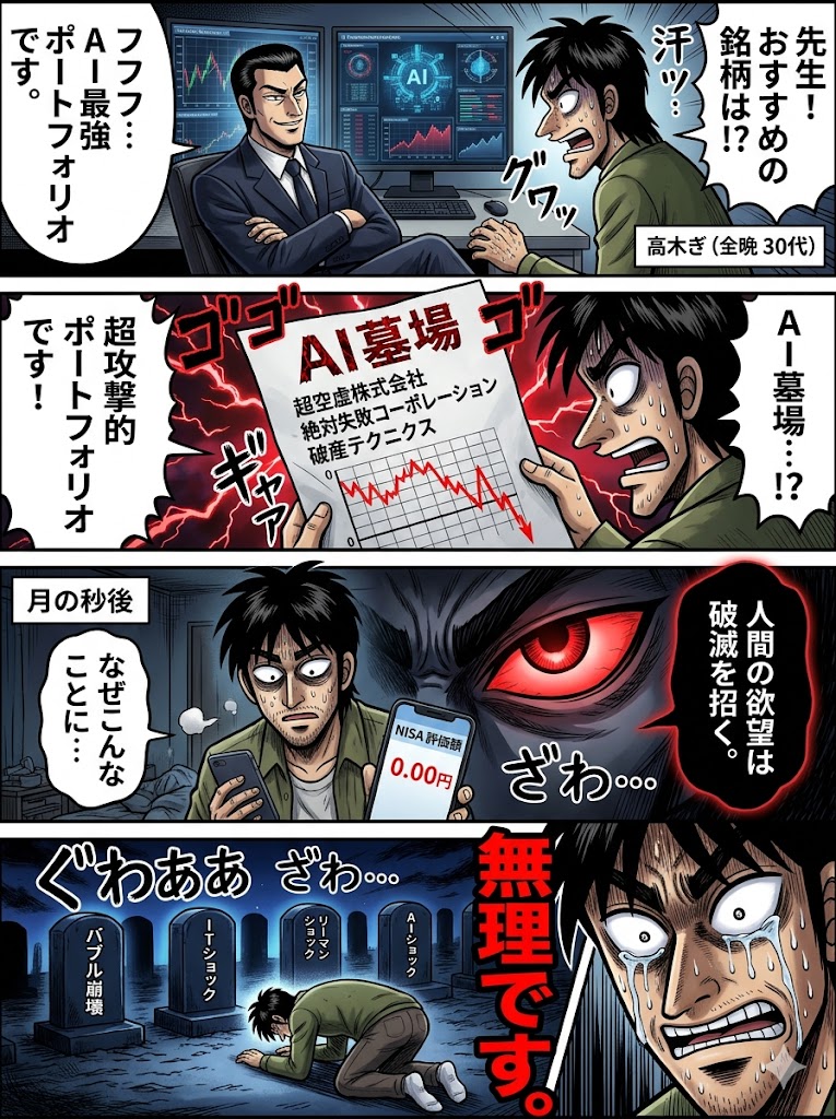 NISA爆損!?AI墓場