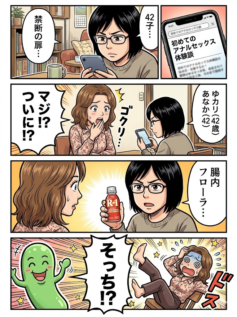 主婦の秘められた欲求：初めてのアナルセックスへの好奇心と不安