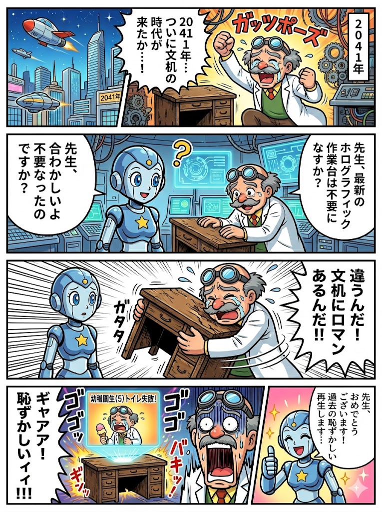2041年、文机の復権