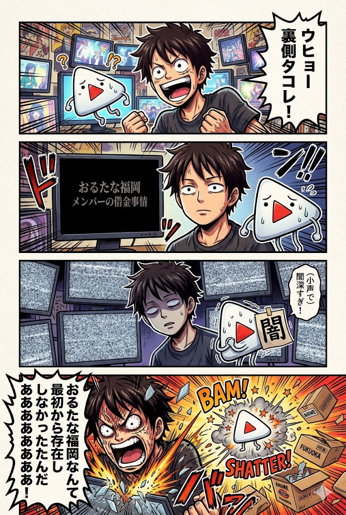 おるたな福岡伝説、裏側！?