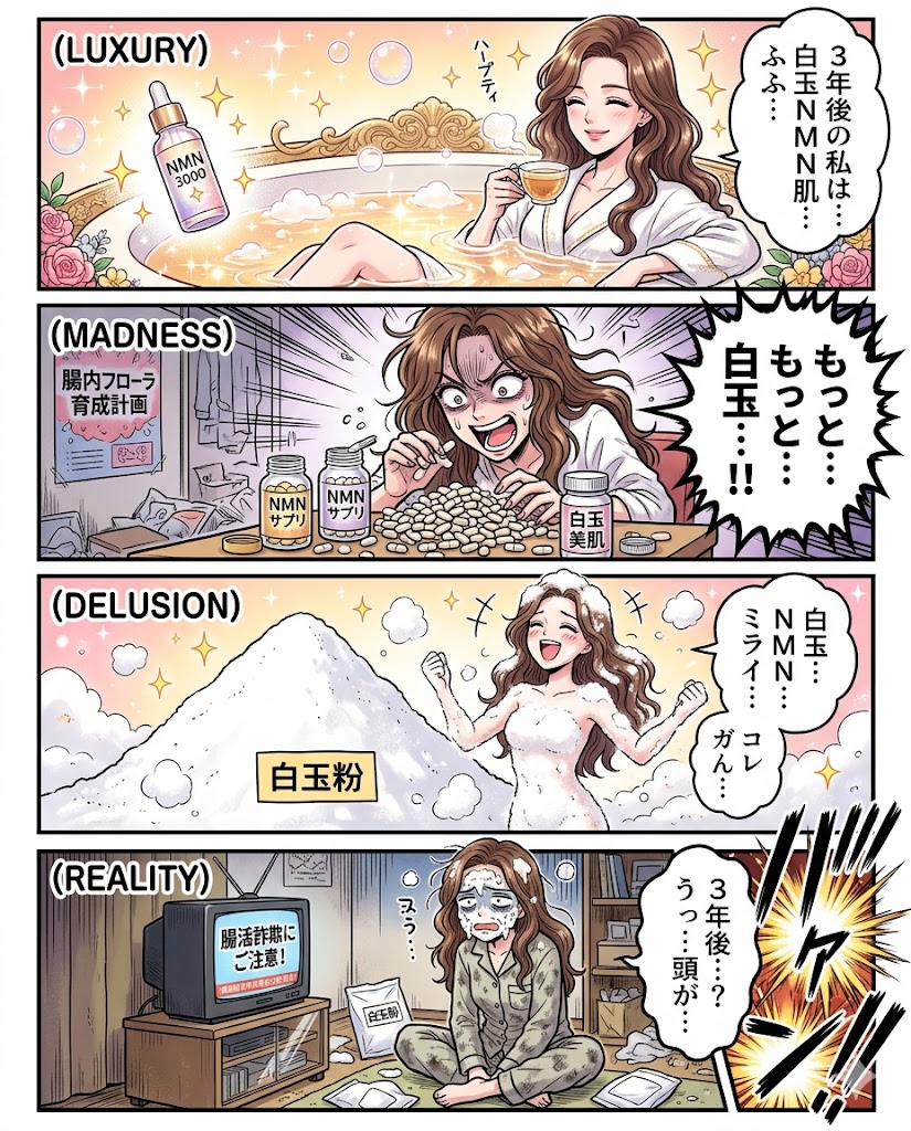 プロローグ：３年後の未来予想図～腸活NMN、夢と現実の交差点