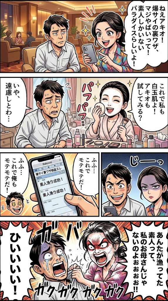 爆サイ裏ワザ！素人漁り