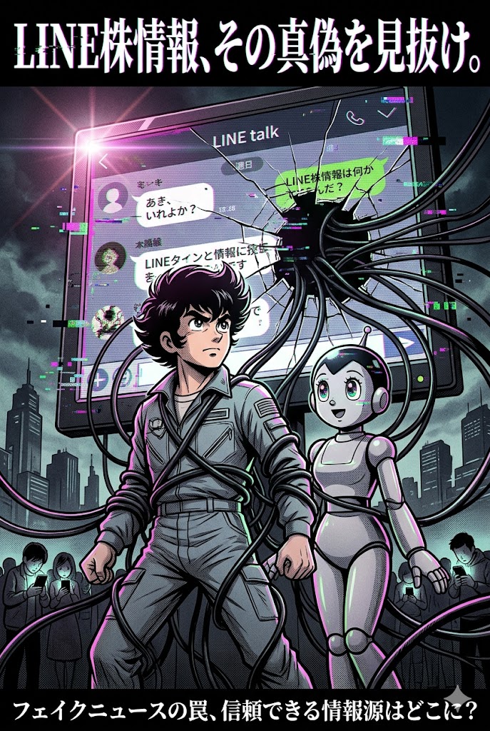 LINE株情報に注意！フェイクニュース対策と信頼できる情報源を見極めよう