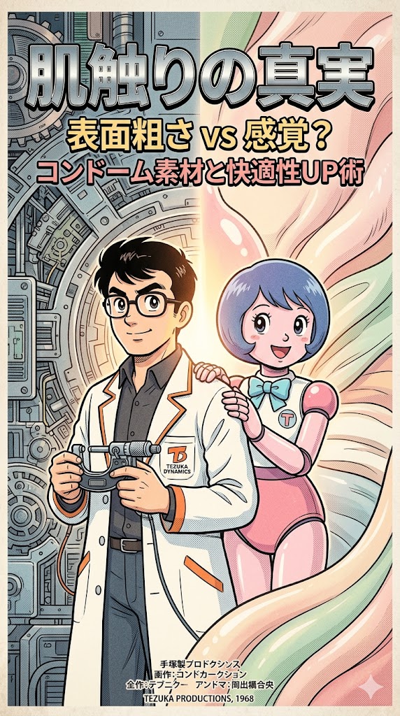 表面粗さ vs 感覚？コンドーム素材と肌触りの深層！快適性UP術