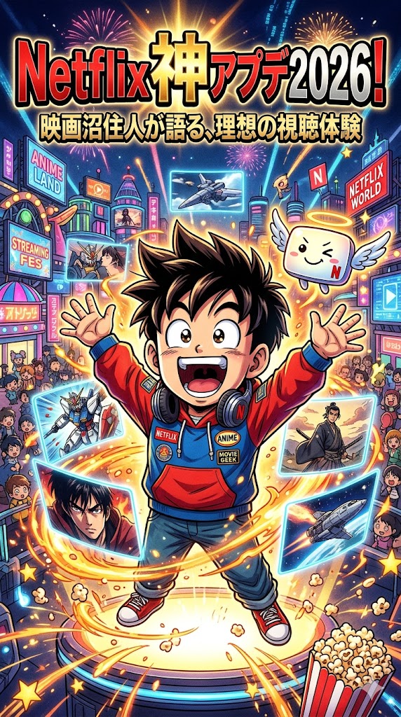 Netflix神アプデ2026！映画沼住人が語る「理想の視聴体験