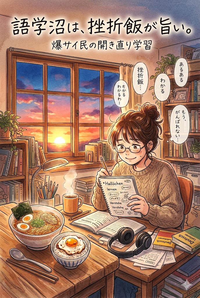 語学沼は「挫折飯」が旨い!?爆サイ民の開き直り学習