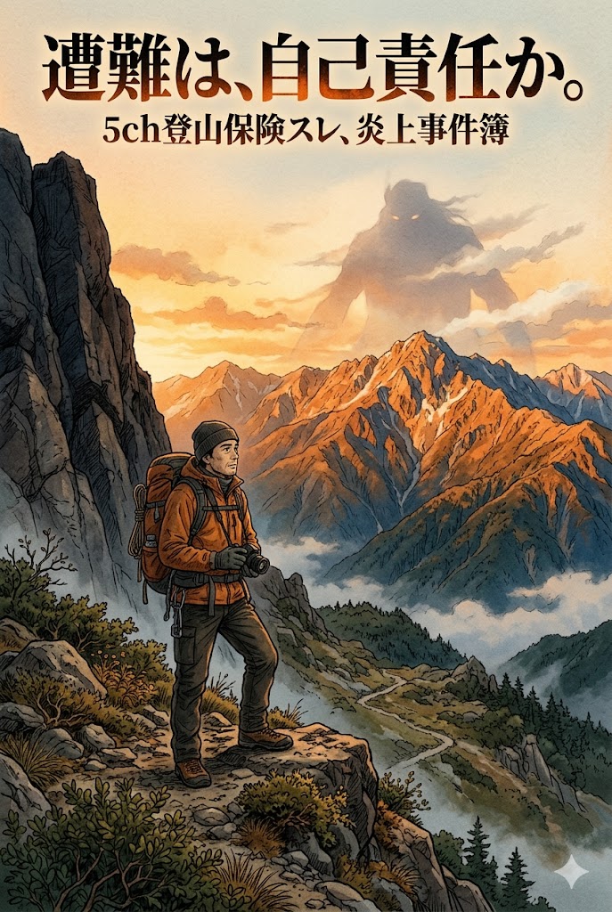 遭難は自己責任？5ch登山保険スレ炎上事件簿