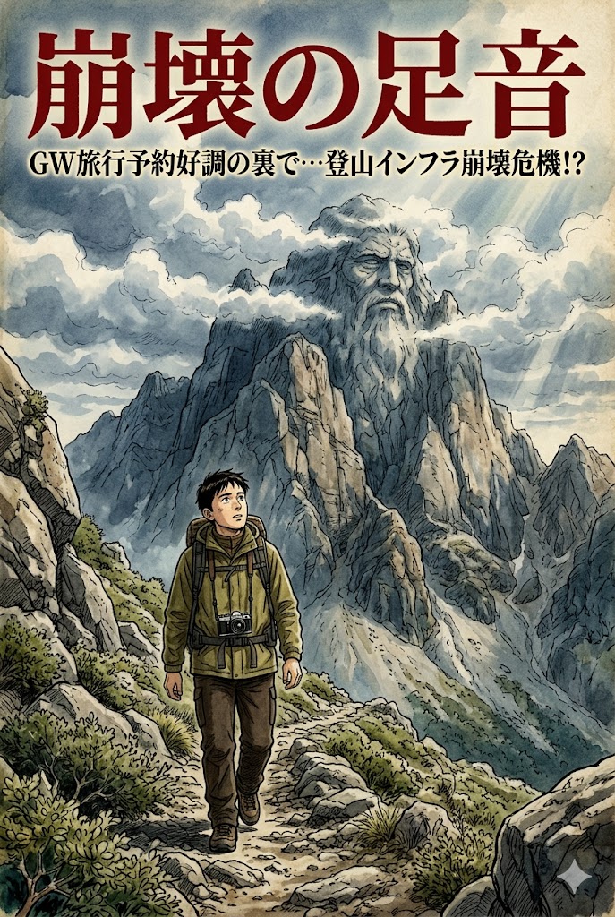 GW旅行予約好調の裏で…登山インフラ崩壊危機!?