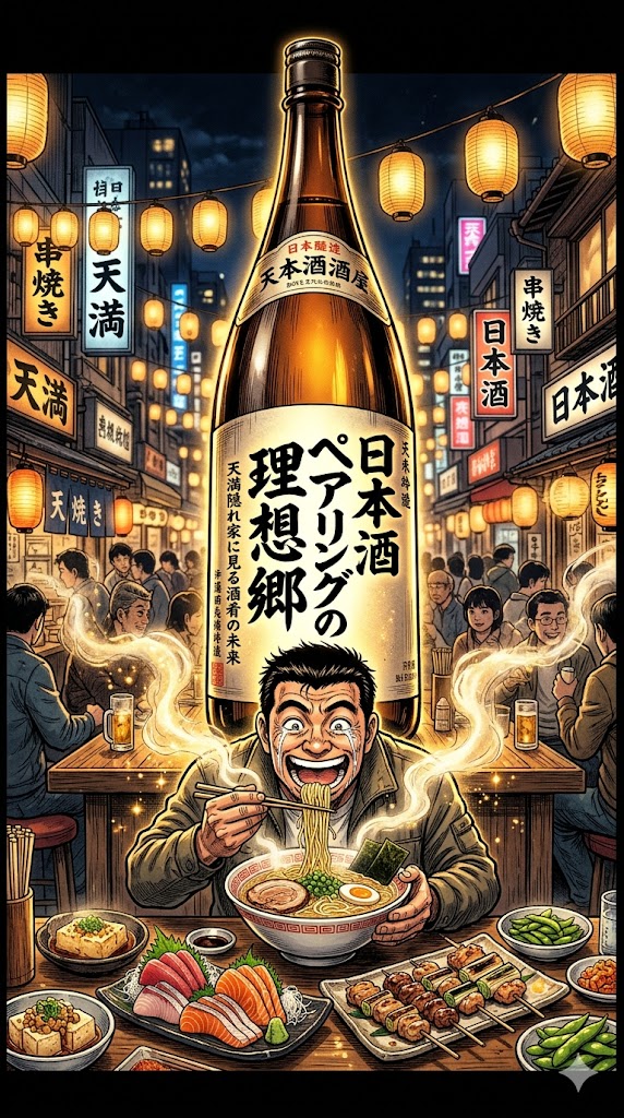 日本酒ペアリングの理想郷：天満隠れ家に見る酒肴の未来
