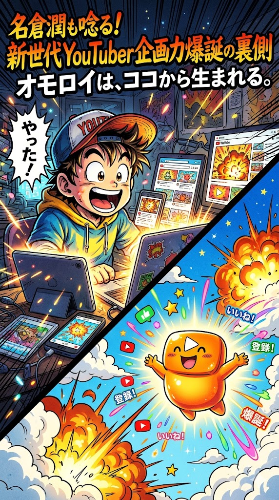 名倉潤も唸る！新世代YouTuber企画力爆誕の裏側