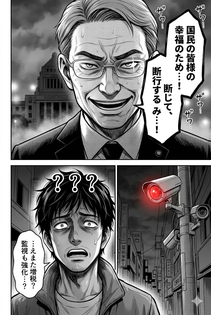2030年、国民総監視社会と隠れ増税の相関