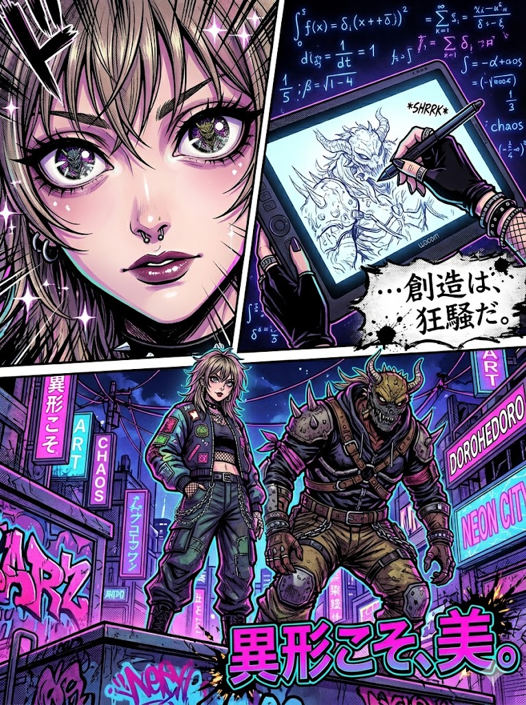 ドロヘドロS3：異形美学再燃
