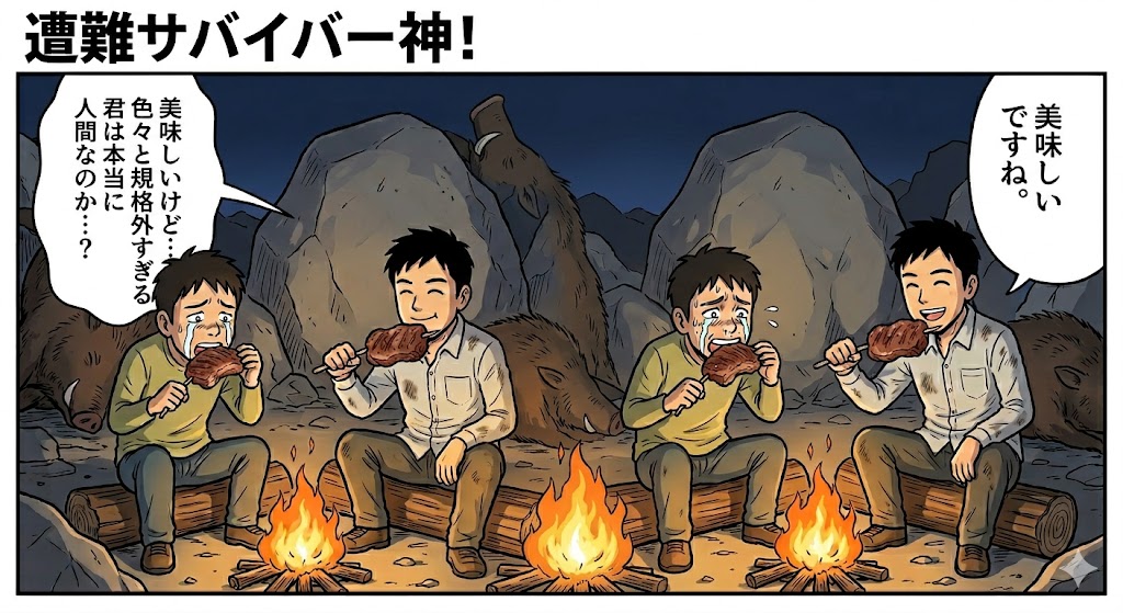 遭難サバイバー神！